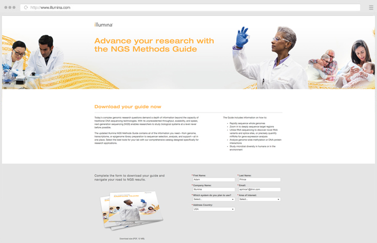Illumina NGS Application Guide