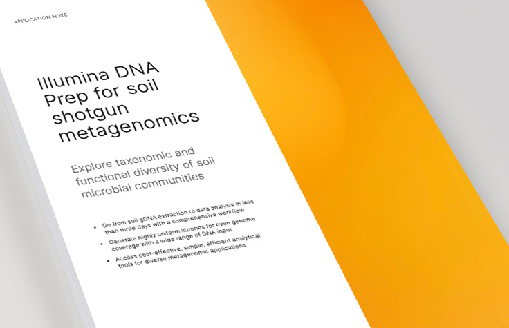 Illumina DNA Flex Library Prep for Soil Shotgun Metagenomics