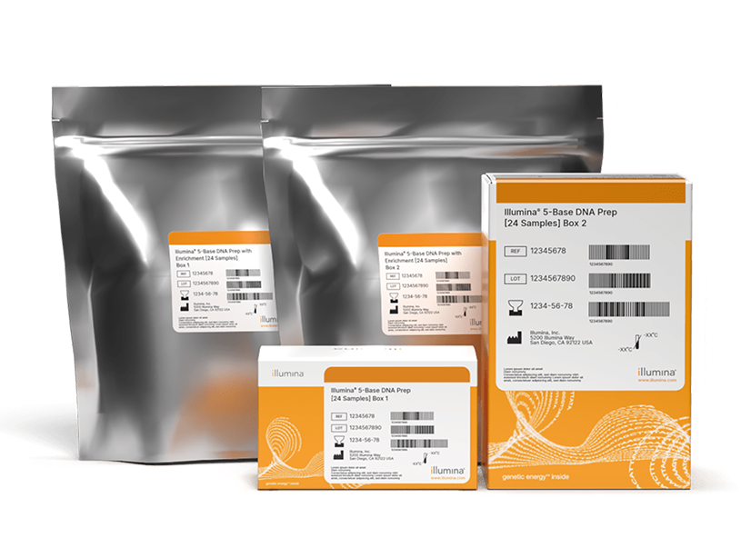 Illumina 5-Base DNA Prep with Enrichment