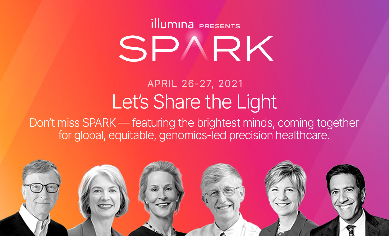 Illumina SPARK 2021 Speakers