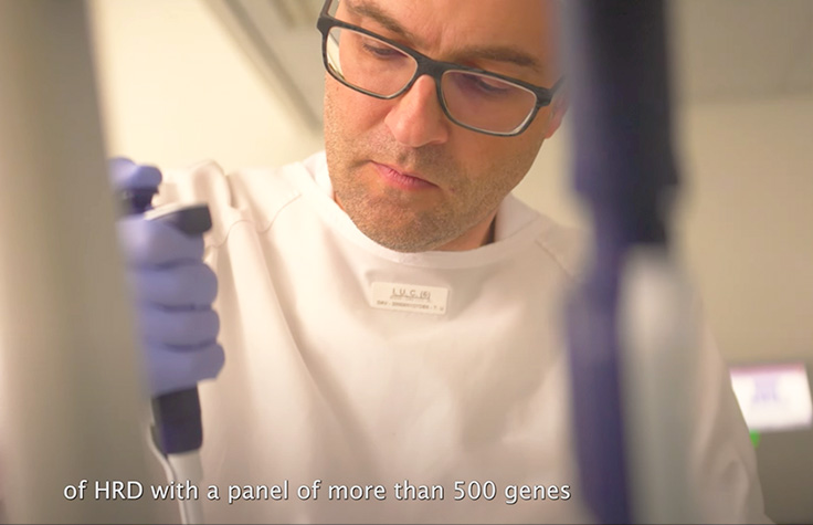 view video about TruSight Oncology 500 HRD at Oncopole Toulouse (France) ft. Dr. Guillaume Bataillon