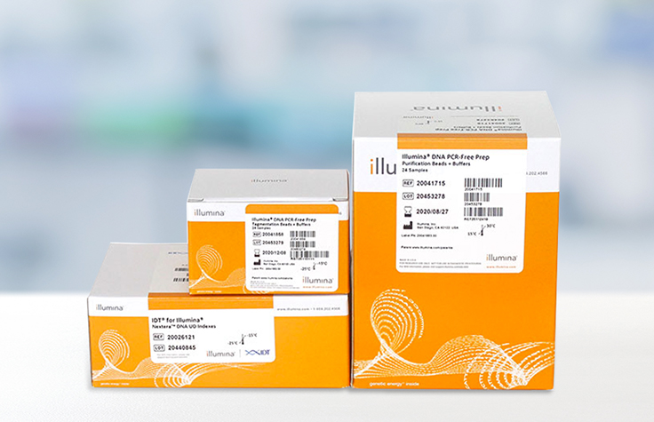 库准备试剂盒选择器：不含Illumina DNA PCR