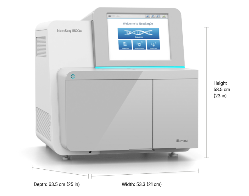 NextSeq 550Dx instrument specifications