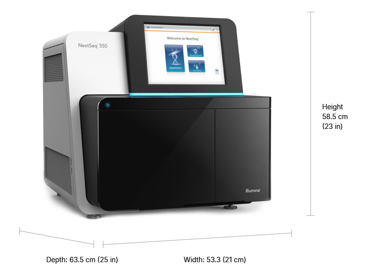 NextSeq 550 System specifications