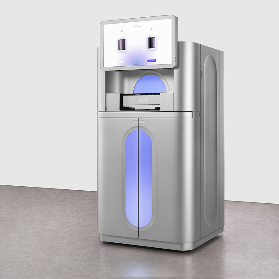 NovaSeq X Series instrument in open setting